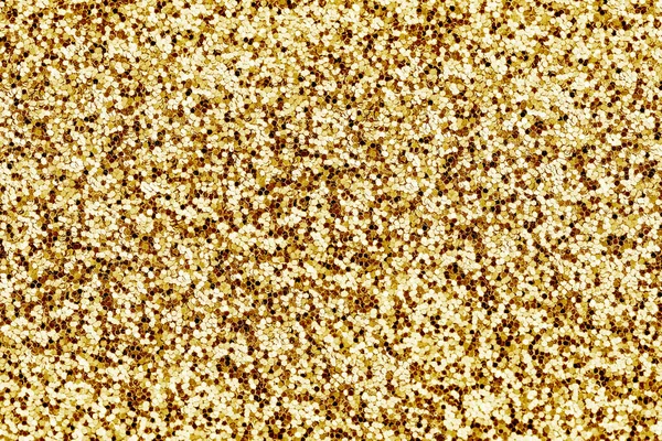Brilhante Dourado Glitter Brilhante Textura Fundo Festivo — Fotografia de Stock