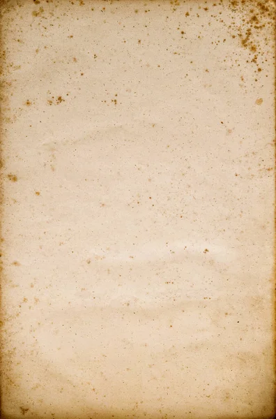 Old Used Paper Sheet Texture Empty Vintage Parchment Background — Fotografia de Stock