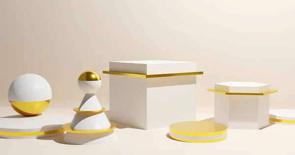 Soyut arkaplan. Ürün markalaşması için minimum stil. Ürün sunumu için podyum. Boş alanla sahneyi düzenle. 3d hazırlayıcı