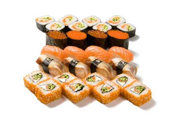 Velká sada sushi — Stock fotografie