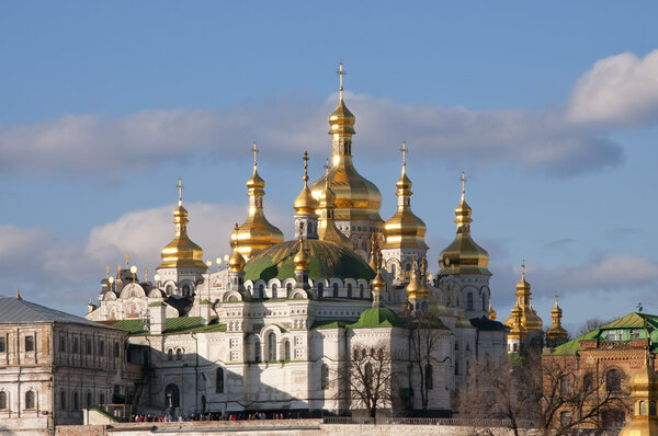 View of the cathedral in Kiev Pechersk