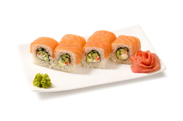 Rolls salmon — Stock Photo, Image