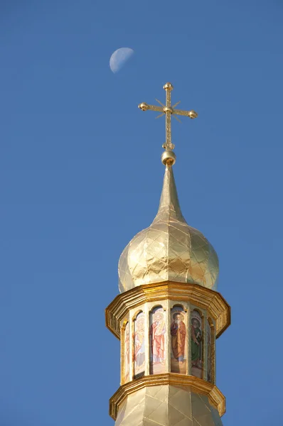 Dôme clocher de la cathédrale Sainte-Sophie à Kiev, Ukraine — Photo