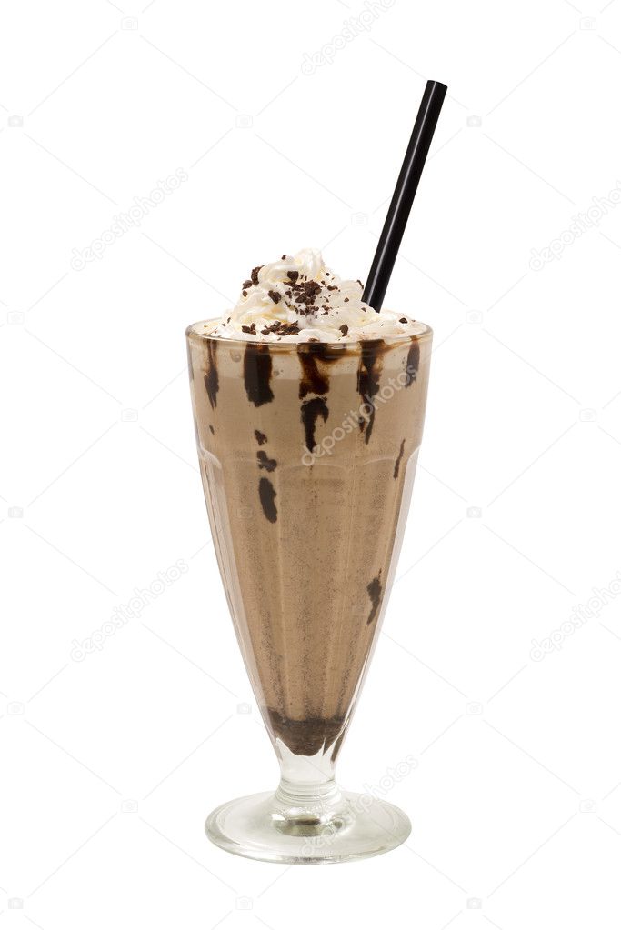 Milkshake chocolate coffee Stock Photo by ©photoigor 51176853