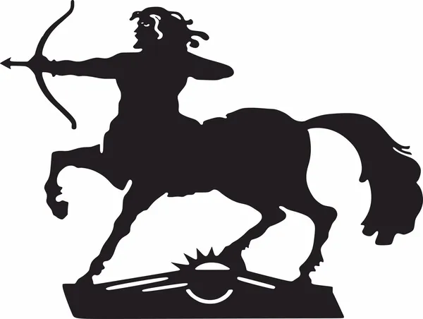 picture Stilizzato Centauro Disegno arciere cavallo vettori stock immagini