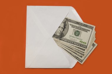 yalan dolar ile zarf