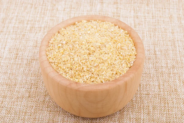 小麦のシリアル ボウル — ストック写真