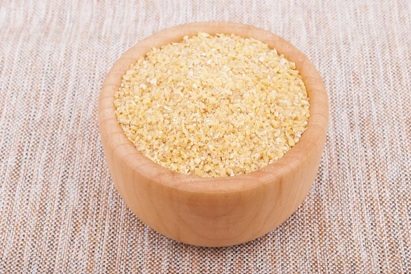 Wheat cereal in a bowl — Stock Photo, Image