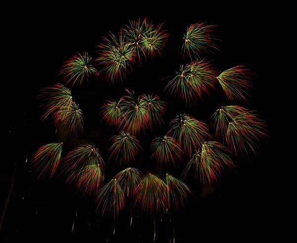 Fireworks Display for the Feast of Saint Mary in Mqabba - Malta — Stock Photo, Image