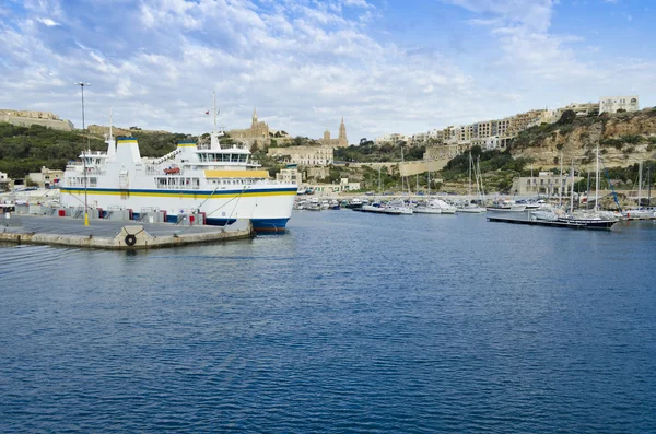 姆贾尔海港在戈佐岛-马耳他 — 图库照片