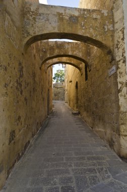 bir kemer içinde cittadella - gozo, malta