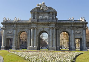 Puerta de alcala de madrid - İspanya