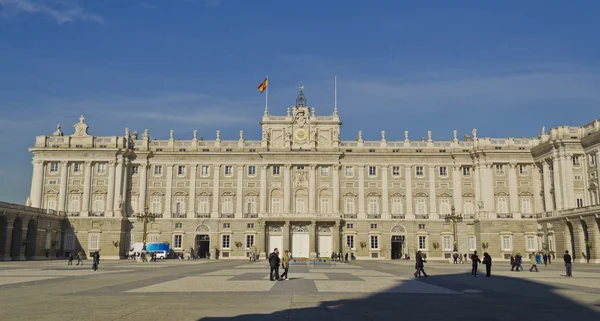 Det kungliga slottet i madrid (Spanien) — Stockfoto