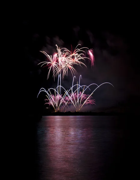 Festival dei fuochi d'artificio di Malta — Foto Stock