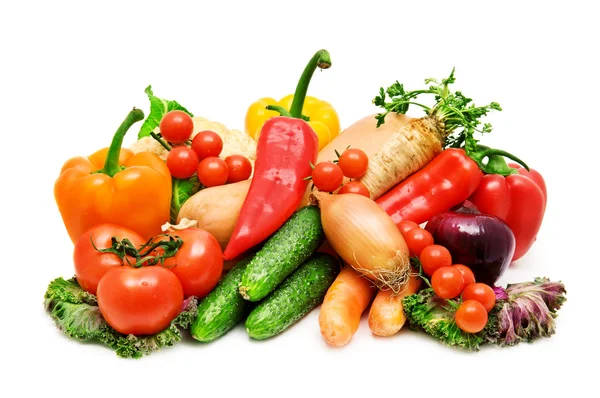 Set verse groenten — Stockfoto