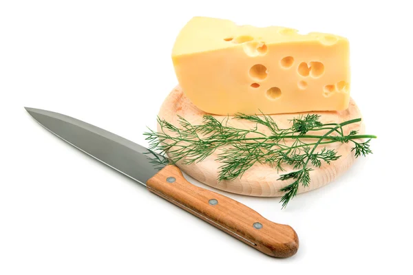 Büyük parça peynir — Stok fotoğraf