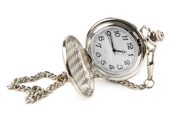 Reloj de bolsillo con cadena —  Fotos de Stock