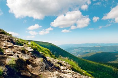 Mountain view goverli, Karpatlar en üstten