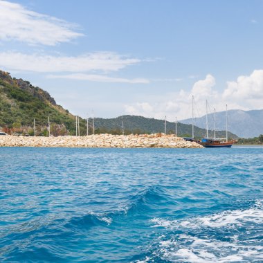 Akdeniz yat için de, bay