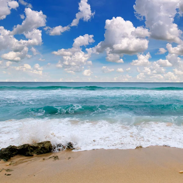 Playa Tropical Oceánica Concepto Viajes Vacaciones —  Fotos de Stock
