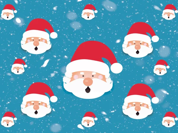 Santa Claus Boże Narodzenie Ilustracja — Zdjęcie stockowe
