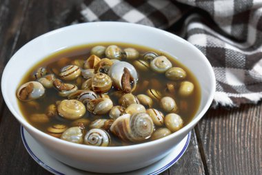 Salyangoz tapa - Geleneksel yemek fotoğrafçılığı