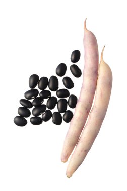 Black beans clipart