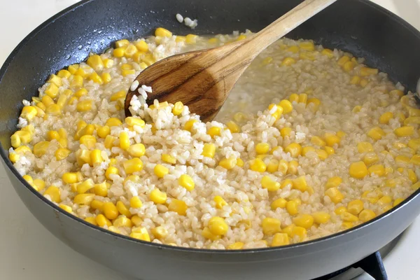 Rice and corn — Stock Photo, Image