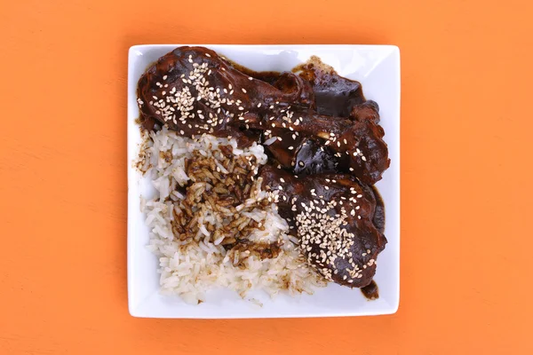 Chicken mole — Stock Photo, Image