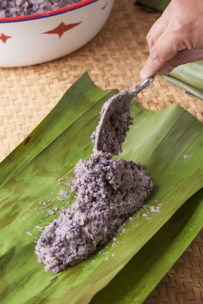 Making tamales — Stock Photo, Image