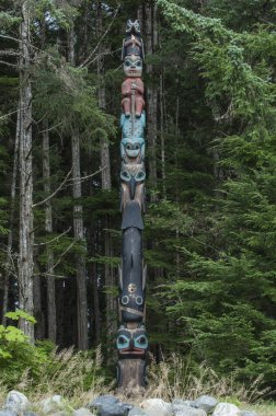 tlingit totem direği