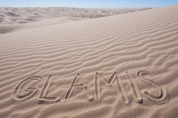 Deserto Dune di sabbia — Foto Stock