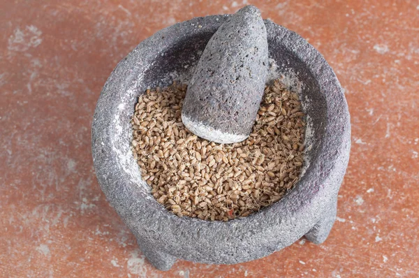 Grinding wheat Royalty Free Stock Images