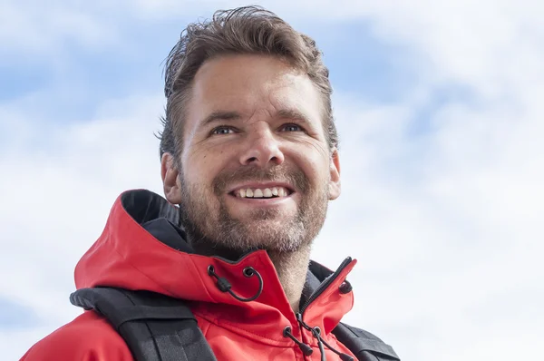 Man hiking — Stock Photo, Image