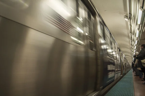Чикаго метро — стокове фото