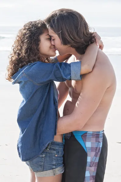 Love at the beach — Stock Photo, Image