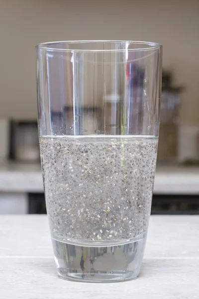 Bevanda di semi di chia — Foto Stock
