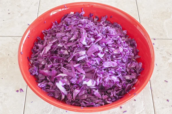 Chopped cabbage — Stock Photo, Image