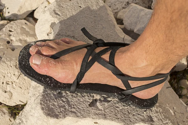 Adventure sandals — Stock Photo, Image