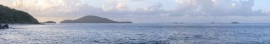 tropik adalara panoramik