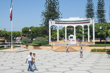 Meksika şehir plaza