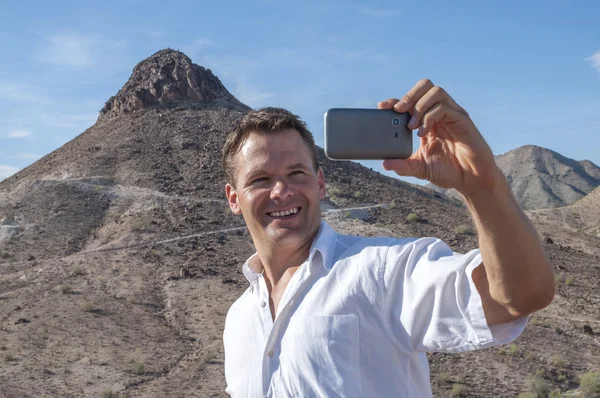 Taking a selfie — Stock Photo, Image