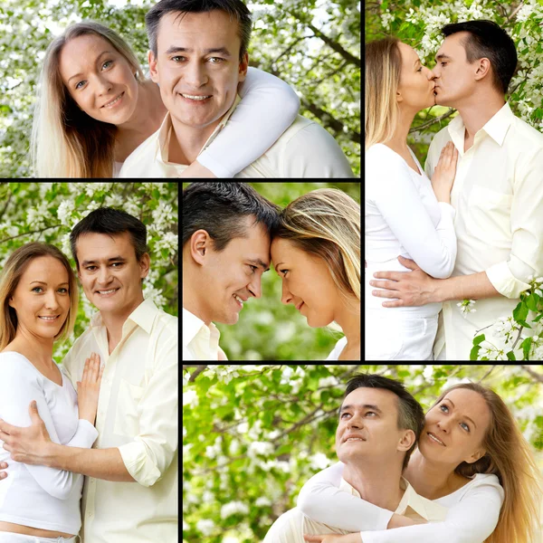 Couple in park — Stock Photo, Image