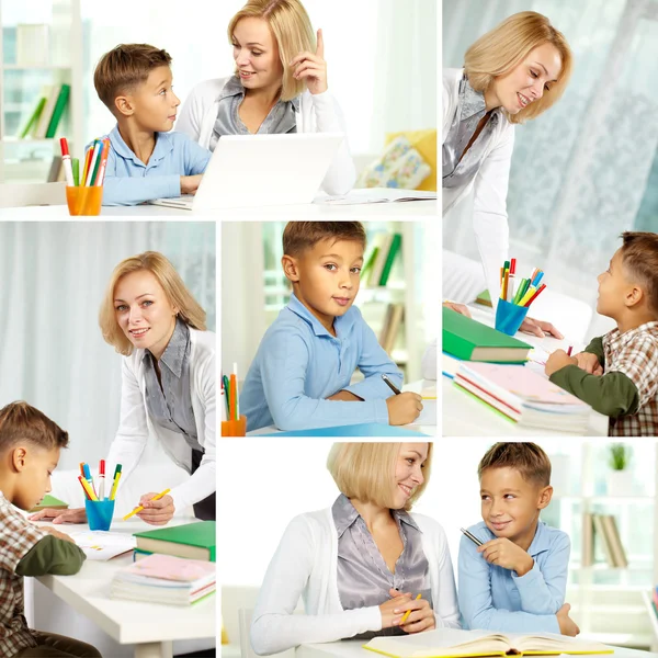 Thuis onderwijs — Stockfoto