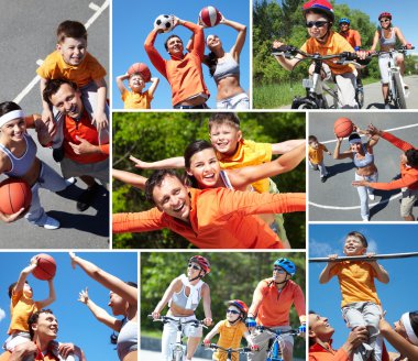 Sportif aile