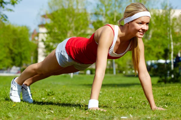 Physical exercise — Stock Photo, Image