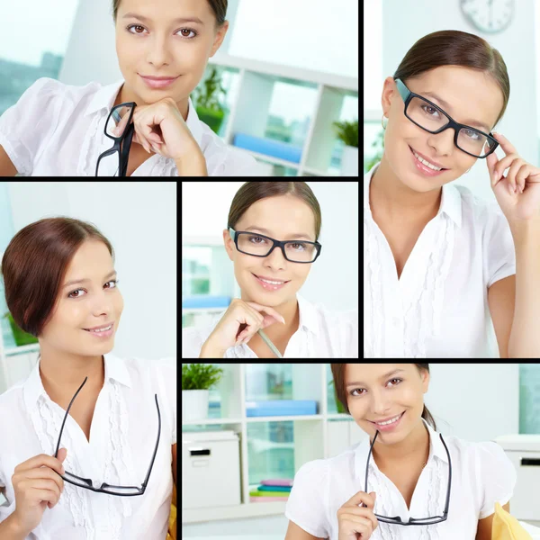 Mujer de negocios inteligente — Foto de Stock