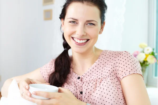 Glad tjej — Stockfoto