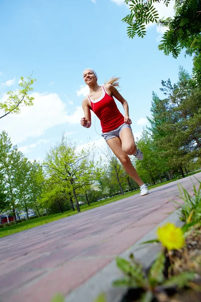 Morning run — Stock Photo, Image