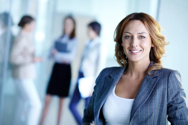 Happy leader — Stock Photo, Image